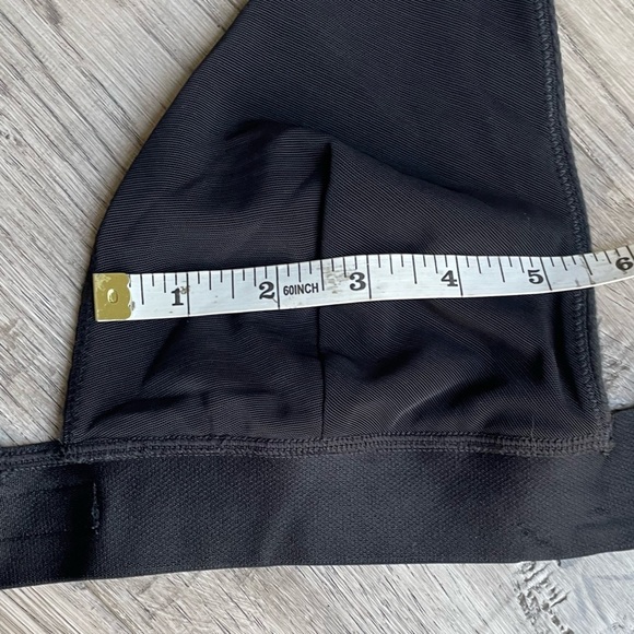 SKIMS Plunge Bralette Ribbed Cotton In Soot/Black Hook-And-Eye Back Close SZ XL - Picture 14 of 16